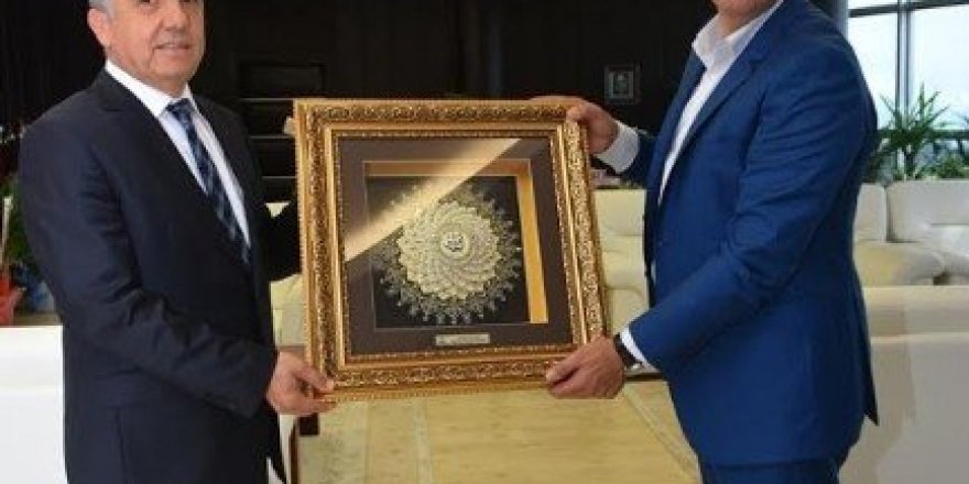 Başkanlardan rektöre hayırlı olsun ziyareti
