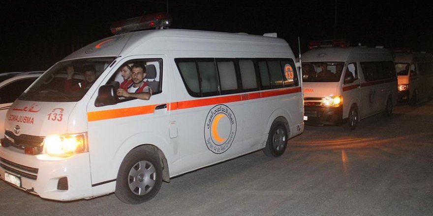 Dareyya'dan çıkan siviller Hama'nın kuzey kırsalına ulaştı