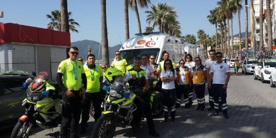 Marmaris’te 112 ekibi saldırıya uğradı