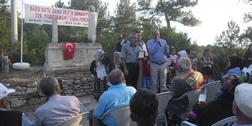 Saru Batu Savcı Bey anıldı