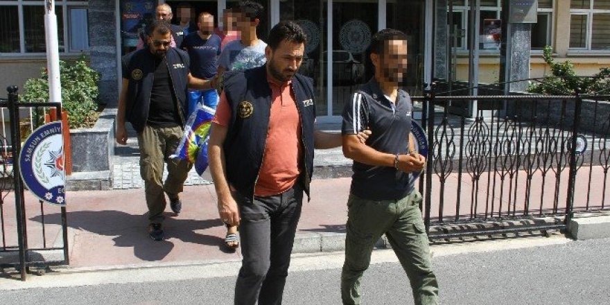 Samsun’da DAEŞ zanlısı 9 kişi adliyede