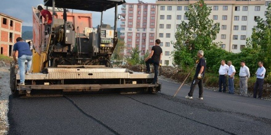Görele Belediyesi’nden asfalt hamlesi