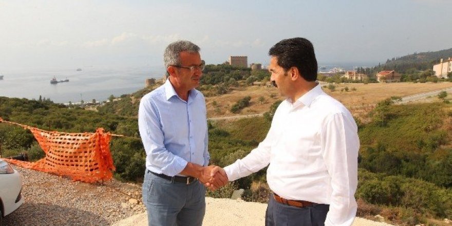 AK Parti Kocaeli Milletvekili Cemil Yaman, Gebze Macera parkında incelemelerde bulundu