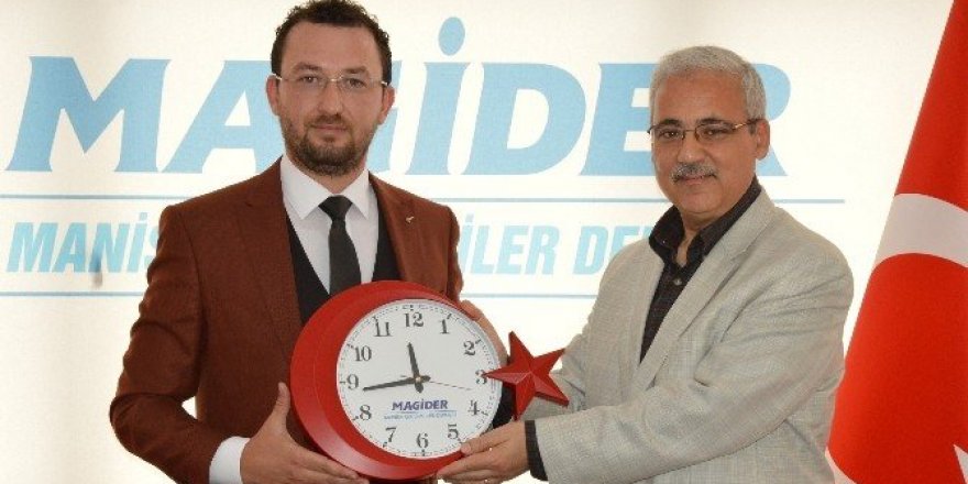 Vali Güvençer’den MAGİDER’e ziyaret