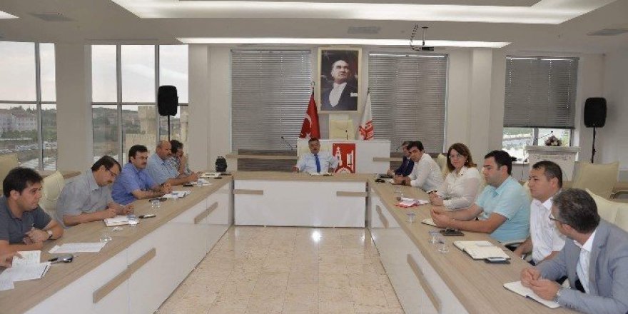 Başkan Yağcı haftalık istişare toplantısını gerçekleştirdi