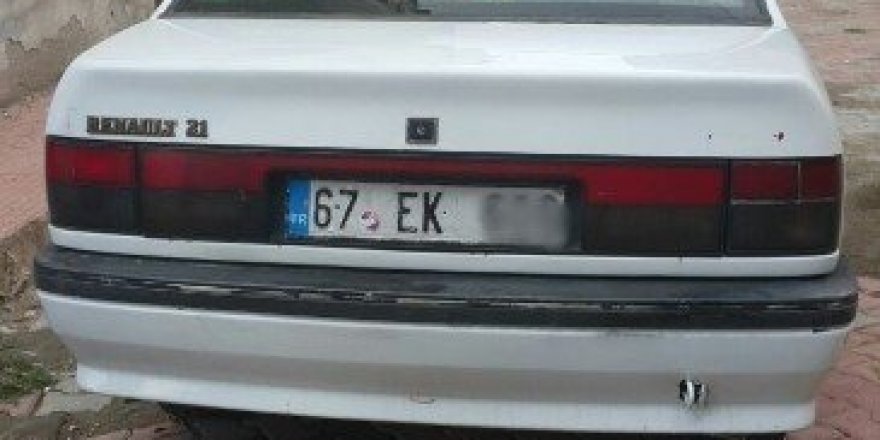 Hırsızlar olayına karışan otomobili jandarma buldu