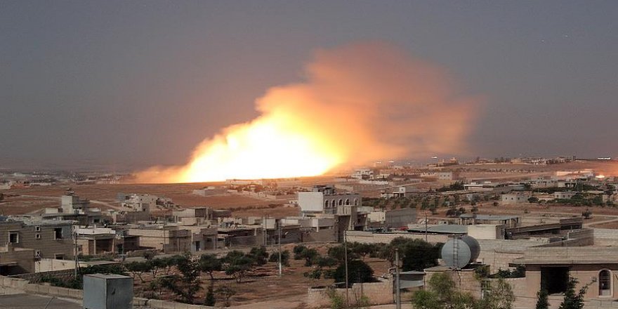 Rus ordusundan İdlib'e fosfor bombalı saldırı