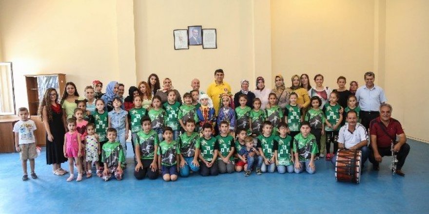 Şehitkamil’de hem eğleniyor hem de öğreniyorlar