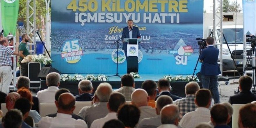 Karasu ve Kocaali bölgesine 50 yıllık içmesuyu garantisi