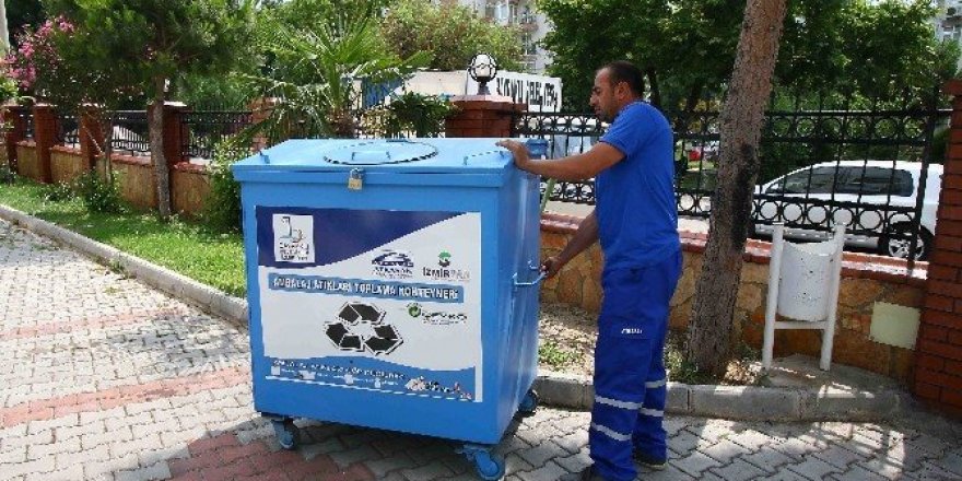 Bayraklı’da atıklar geri dönüşüme