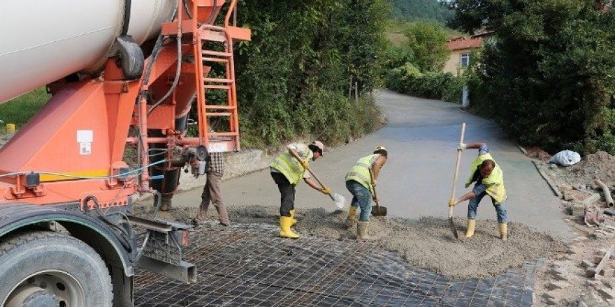 Başiskele yolları güvenli hale getiriliyor