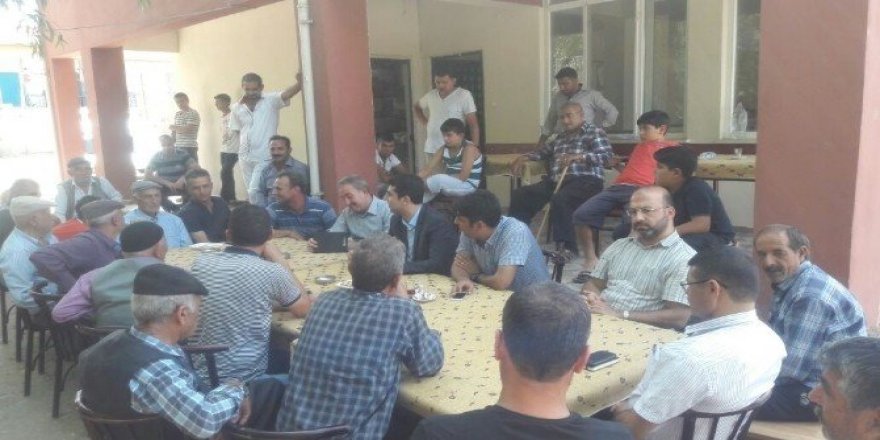 Kaymakam Kazez köy ziyaretlerini sürdürüyor