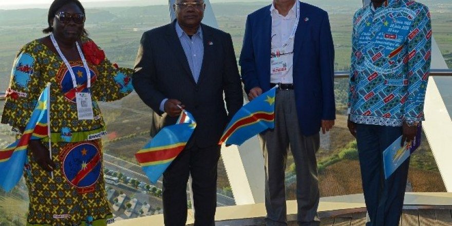 Demokratik Kongo heyeti EXPO 2016’yı ziyaret etti