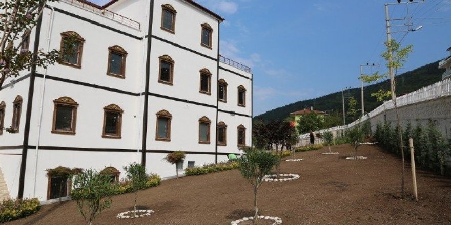 Bahçecik Sent Konağı açılışa hazırlanıyor