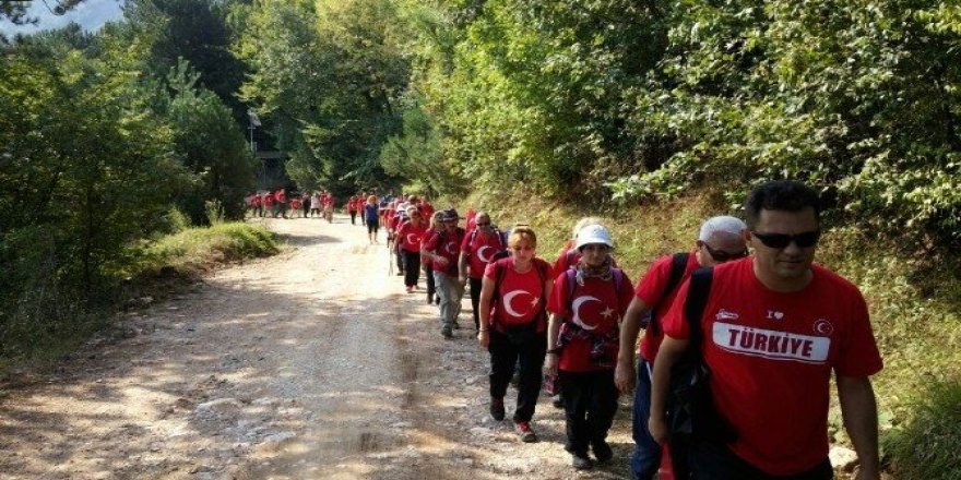 Uludağ’da Zafer yürüyüşü