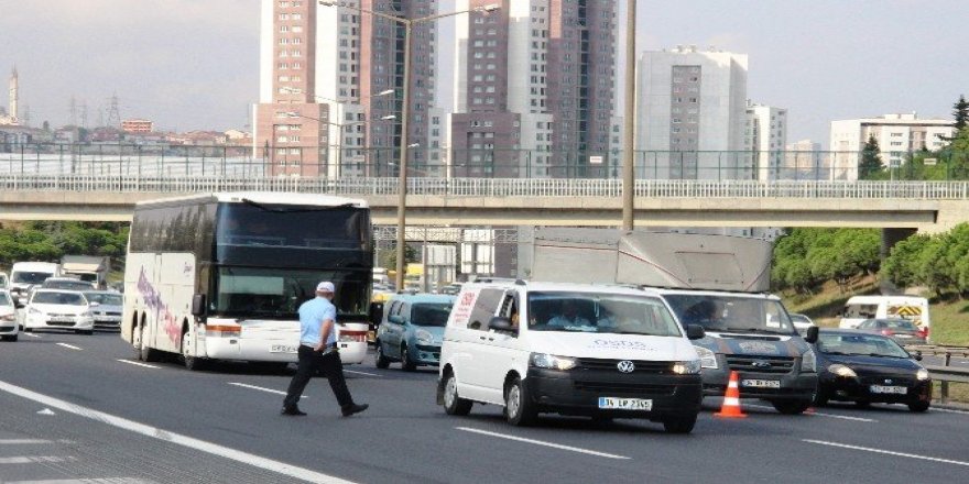 FSM Köprüsü’nde ağır vasıtalara sıkı denetim