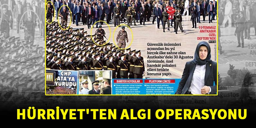 Hürriyet yine başörtüsü düşmanlığıyla ön plana çıktı