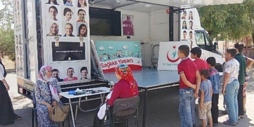 Mardin’de sağlıklı yaşam aracı hizmet vermeye devam ediyor