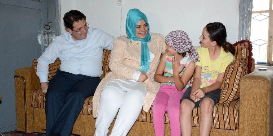 Başkan Yazgı’dan 9 yaşındaki Deniz’e moral ziyareti