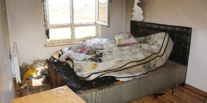 Elazığ’da yangın paniği
