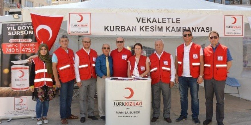 Kızılay vekaletle kurban kampanyasını başlattı