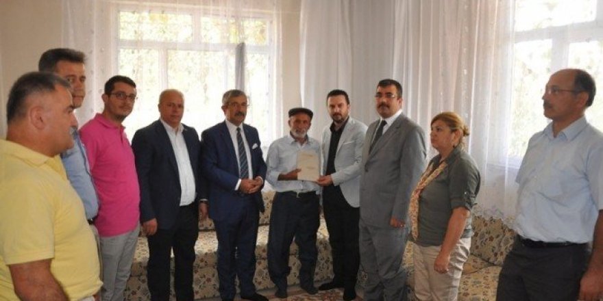 15 Temmuz şehidinin ailesine maaş bağlandı