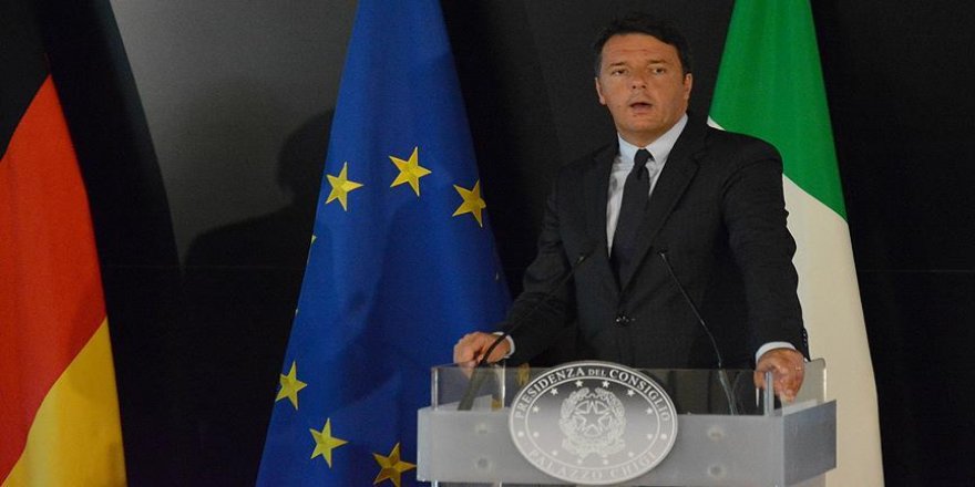 Renzi: AB geri kabul sürecini de ilerletmeli