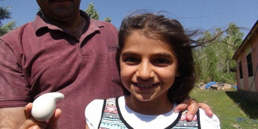 Armut şeklindeki yumurta şaşırttı