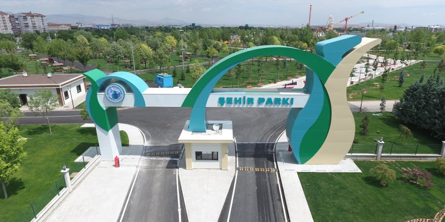 Şehir parkı basına tanıtıldı