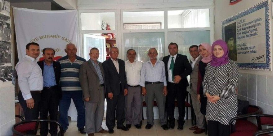 Şehit ailelere ziyaret