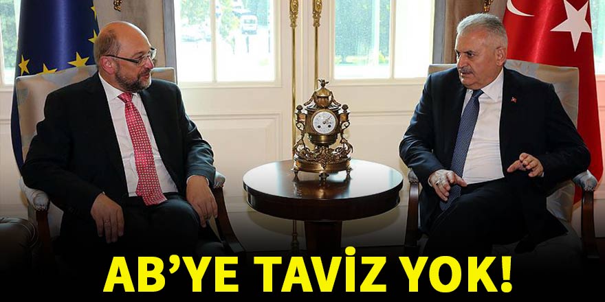 Terörle Mücadele Yasası'nda AB'ye taviz yok