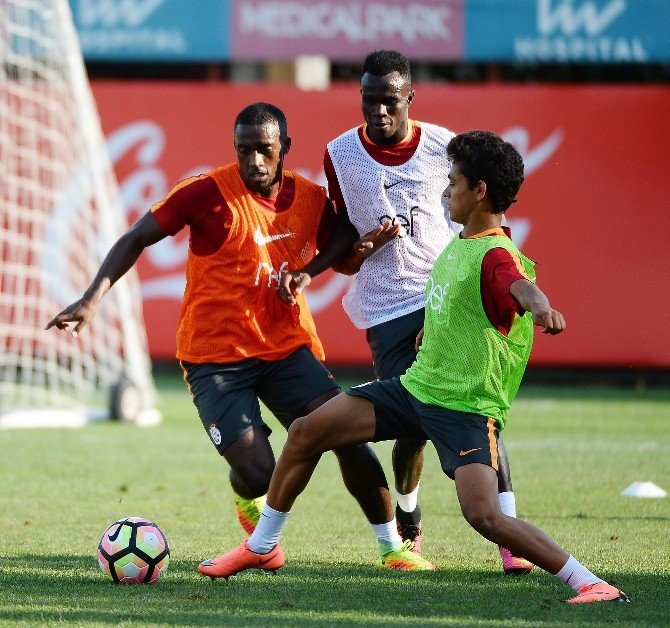 Galatasaray, Kayserispor maçının hazırlıklarını sürdürdü