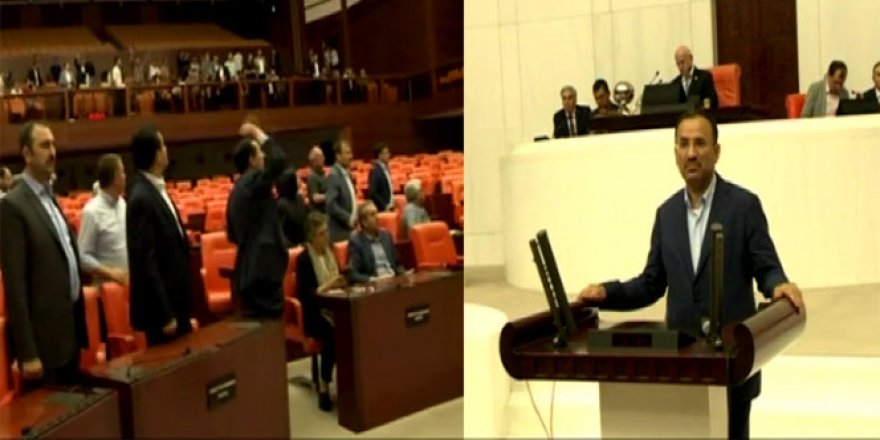 Meclis bombalanırken içeride bunlar yaşandı: İşte yeni görüntüler!