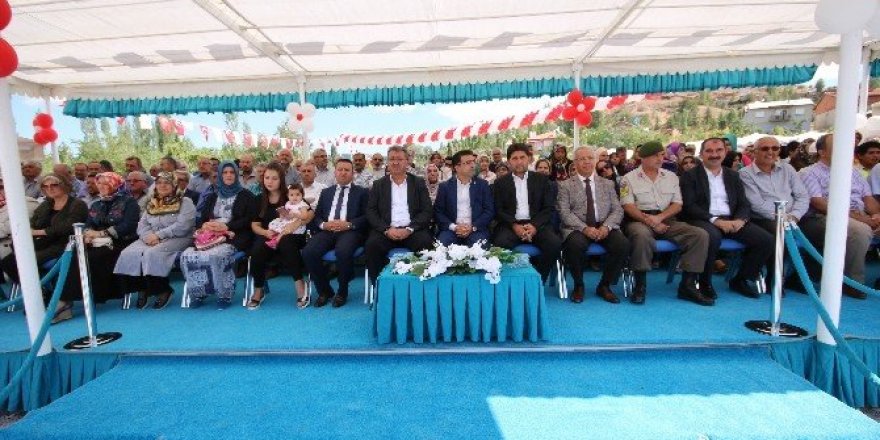 Derbent’te pazar marketin temeli törenle atıldı