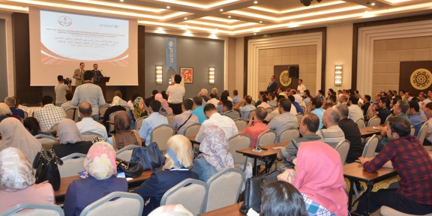 Suriyeli öğretmenlere formasyon eğitimi