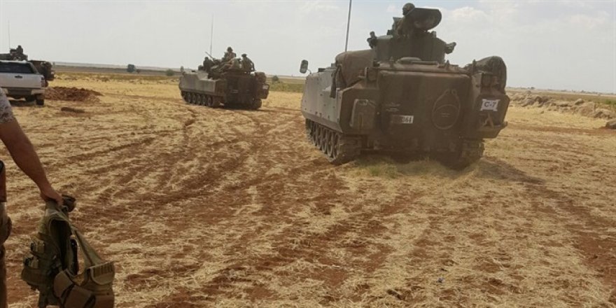 Türk tankları Çobanbey'de