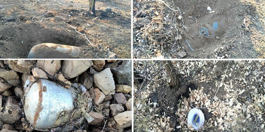 Diyarbakır'da 6 el yapımı patlayıcı imha edildi