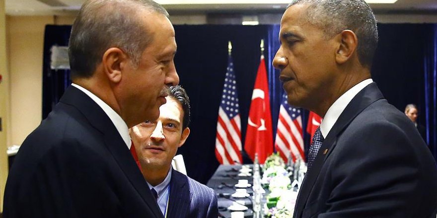 Erdoğan ile Obama'nın görüşmesi sona erdi