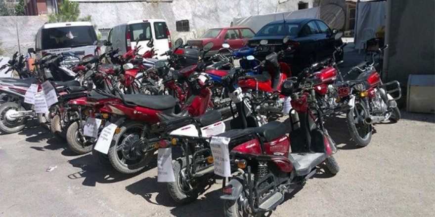 Konya’da motosiklet hırsızları yakalandı