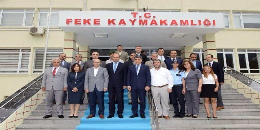 Vali Demirtaş Feke’de
