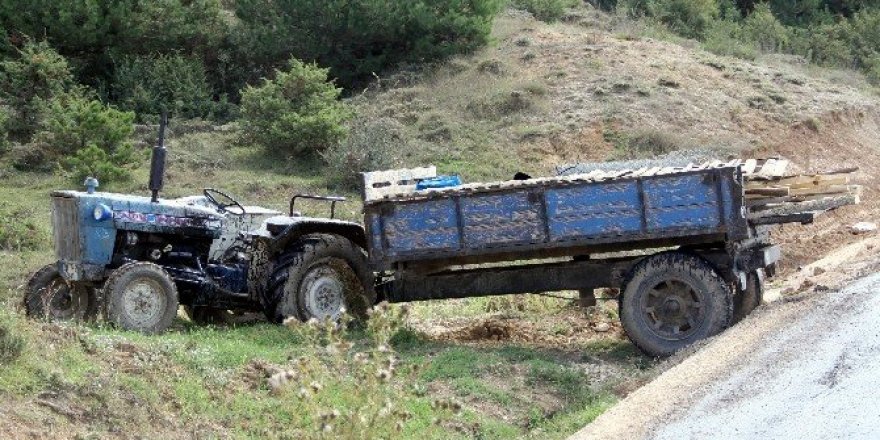 Kastamonu’da traktör kazası: 1 yaralı