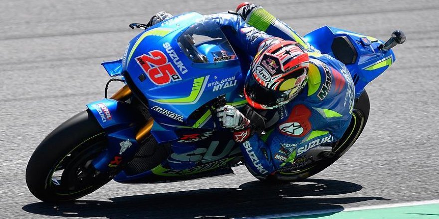 Vinales, MotoGP'de ilk kez zirvede