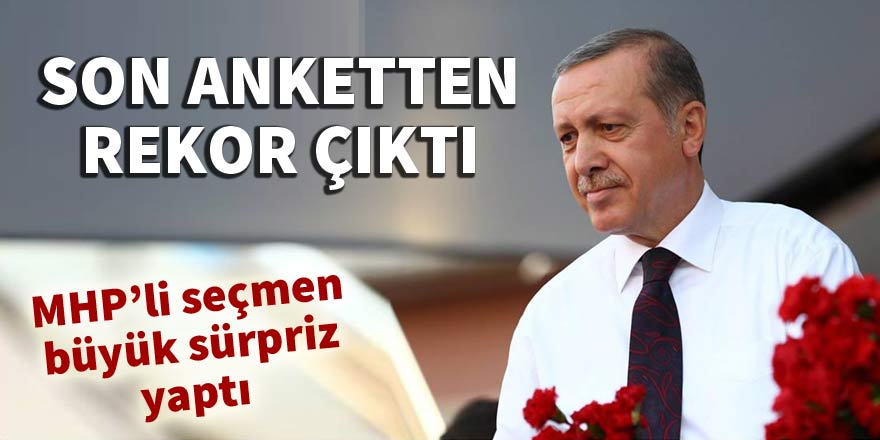 Erdoğan’a rekor sayıda destek