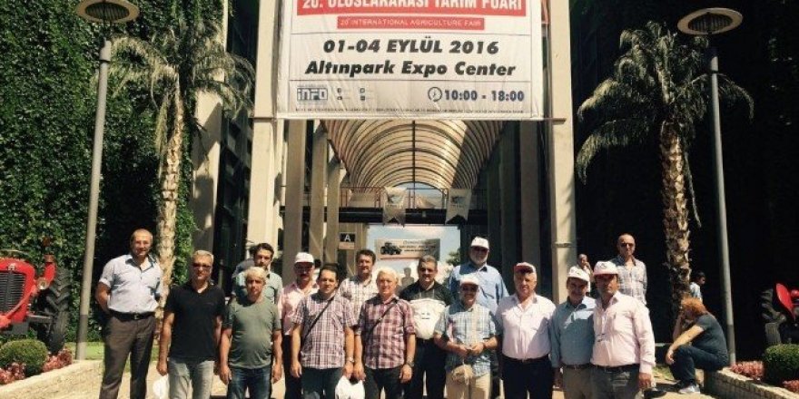 Seydişehir kırsal mahalle muhtarları AGROTEC 2016 Tarım Fuarında