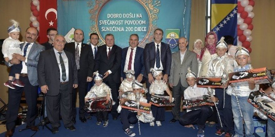Mamak Belediyesi’nden Bosna’da sünnet şöleni