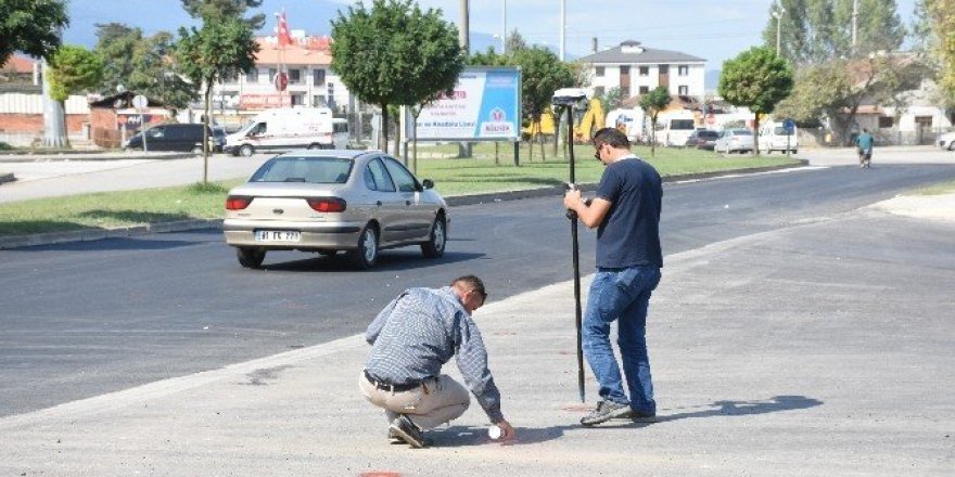 Şehit Ufuk Baysan kavşağında çalışmalar başladı