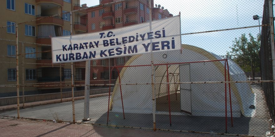 Karatay’da kurban satış ve kesim yerleri belirlendi