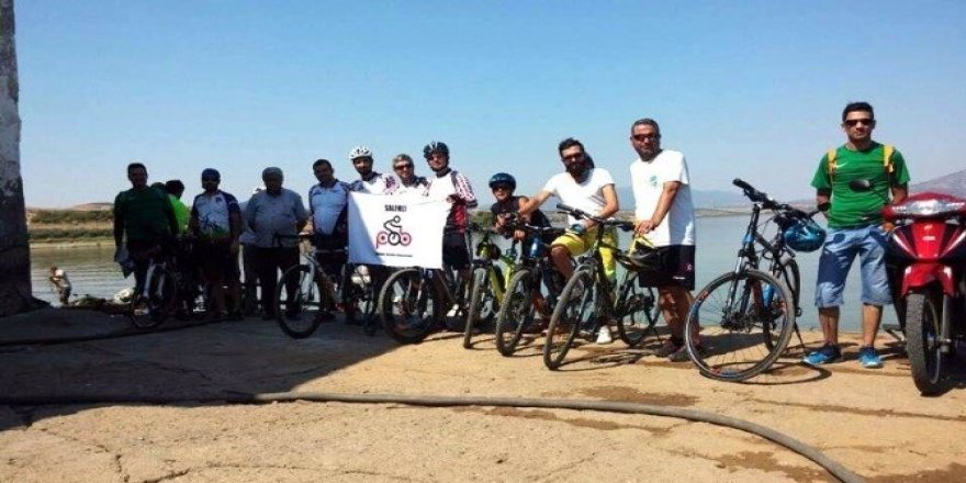 Sağlık için pedal çevirdiler