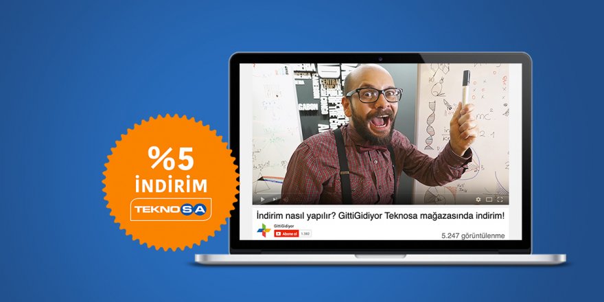 GittiGidiyor’dan Teknosa ürünlerinde 150 TL’ye varan indirim fırsatı