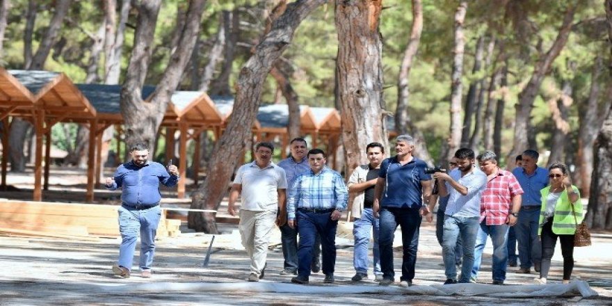 Kepez Park Orman kapılarını açıyor